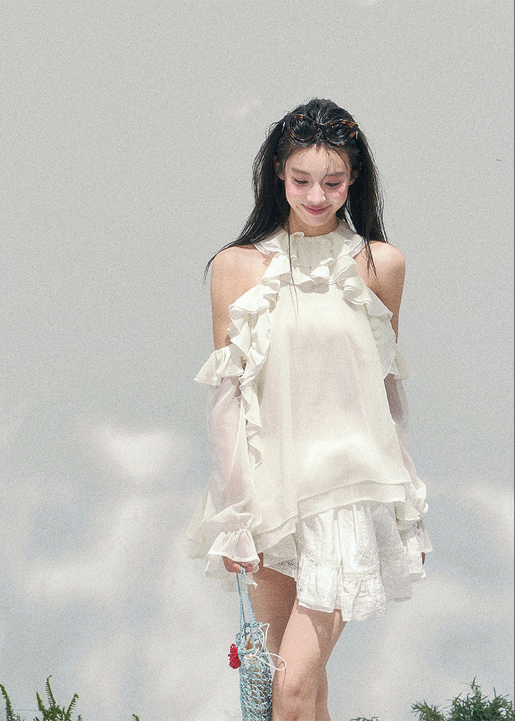 Heidi Fleur Sheer Blouse