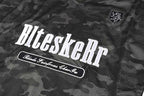 Embroidered Camo Mesh Jersey Tee