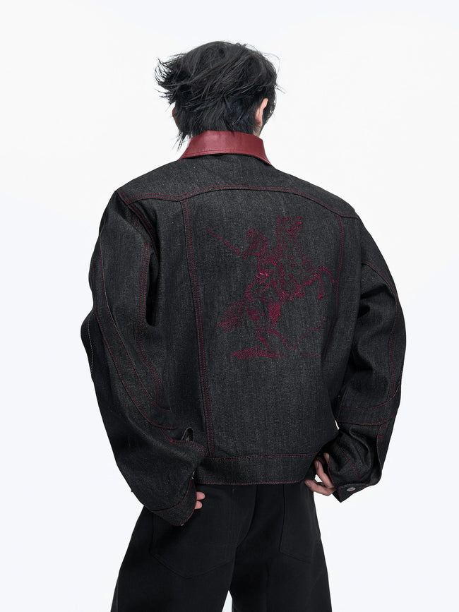 【26s Mar.】Blood Pact Raw Denim Jacket Hover Image