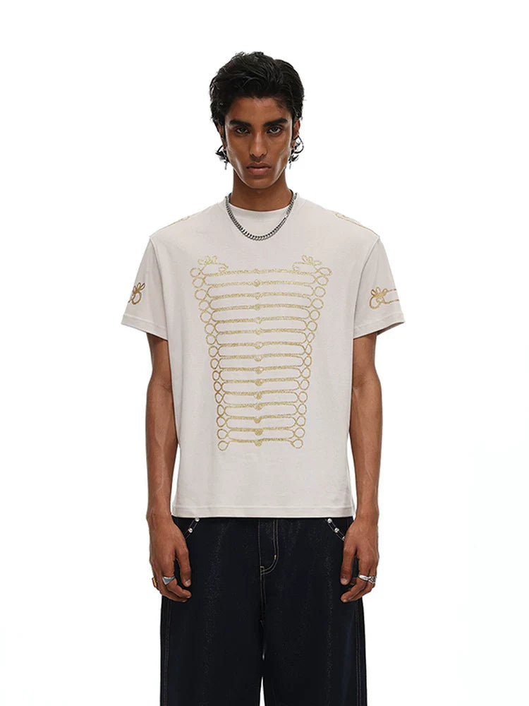 【26s May】Napoleonic Court Printed Slim Tee