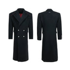 【26s Feb.】Structured Double-Breasted Wool Long Coat