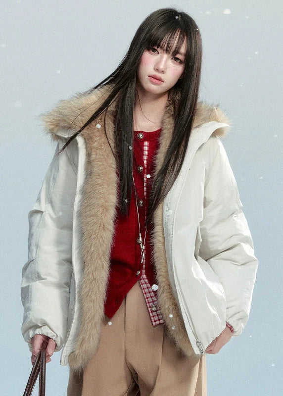 Winter Lueur Eco-Fur Coat