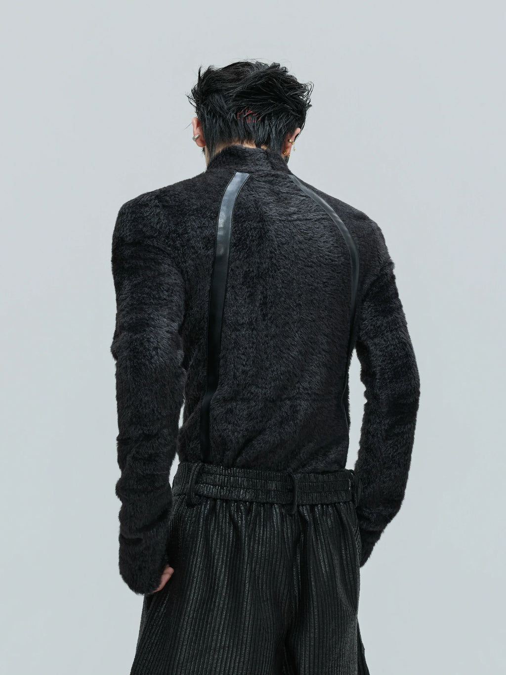 【25s Nov.】Deconstructed Faux Mink Turtleneck Bottoming Shirt