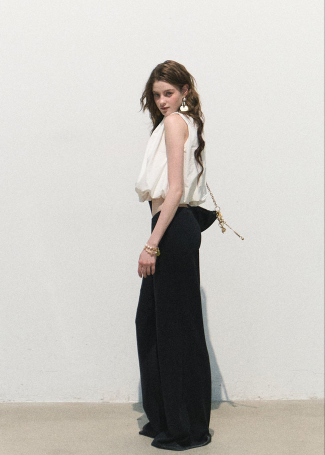 Carefree Traveler Modal Wide-Leg Pants Main Image