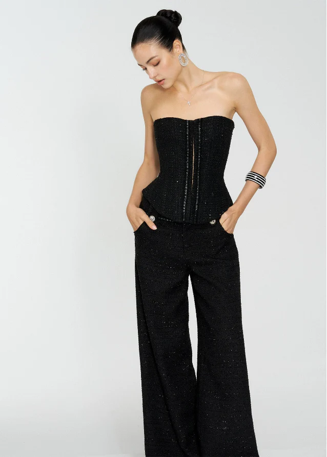 Midnight Luxe 3-Piece Chic Ensemble