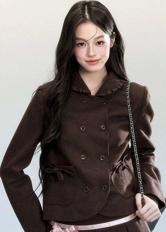 Mocha Logic Skirt Set
