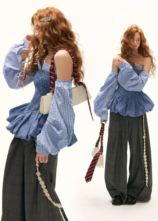 Seaside Bubble Skirt Dress