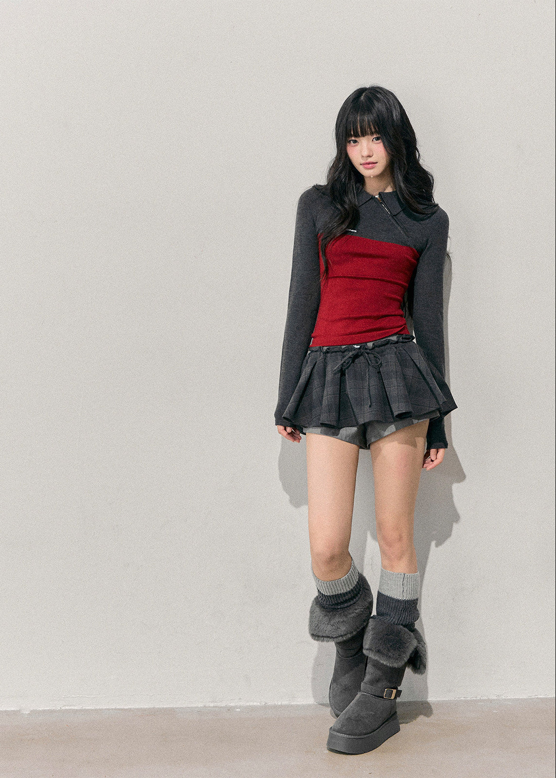 Undercurrent Knit Polo Top