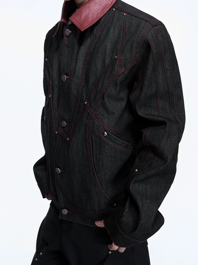 【26s Mar.】Blood Pact Raw Denim Jacket Main Image