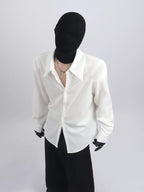 【26s May.】Sequin Detail Relaxed Shirt Jacket