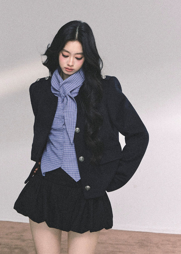 Klein Blue Senior Muse Blouse