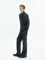 【26s Apr.】Napoleon Braided Metal Button Jacket