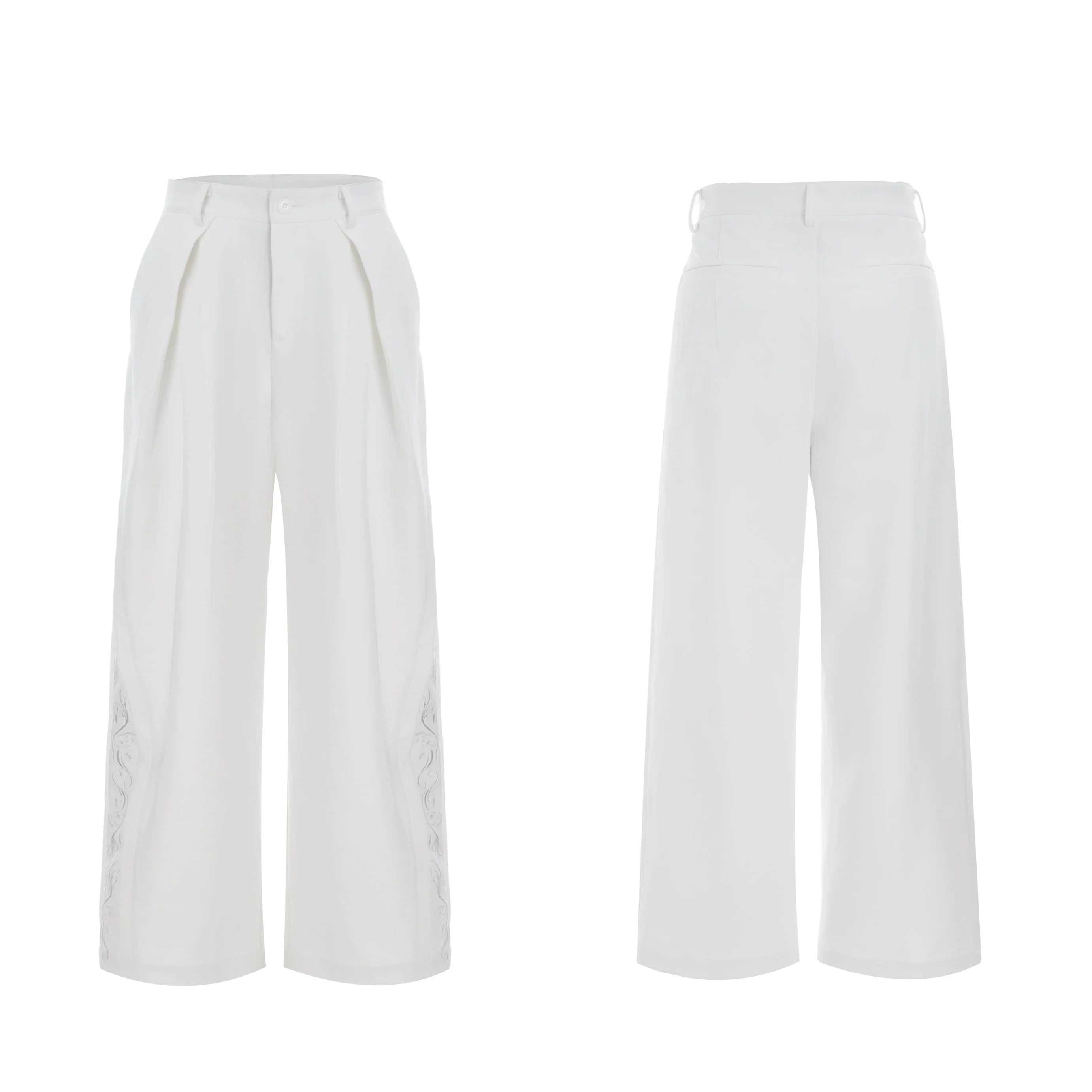 【25s Jun.】Palace Embroidery Pattern Trousers