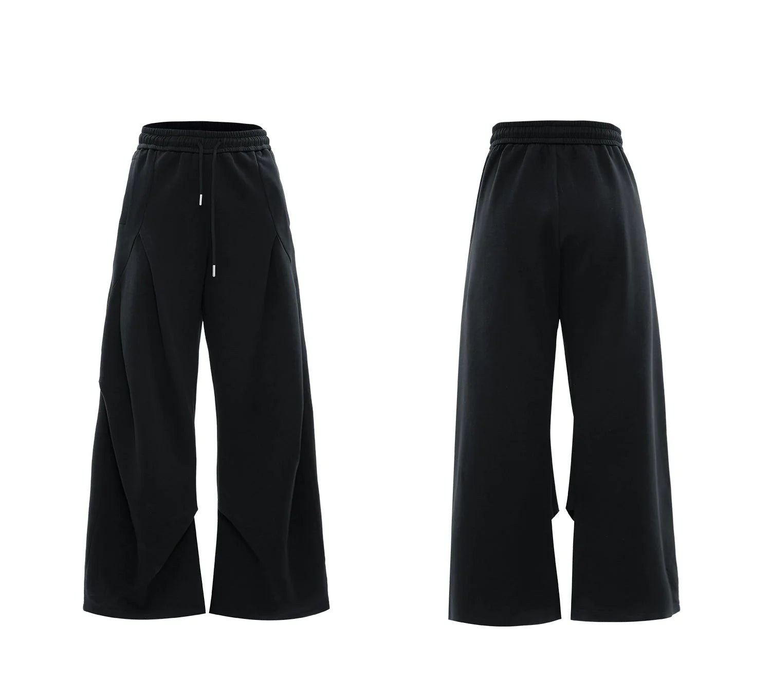 【25s Jun.】V-neck Padded Sportswear Set with Elegant Pleats