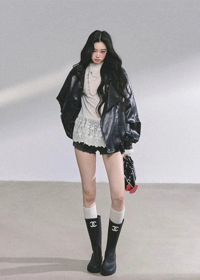 Paris Noire Moto Couture Jacket