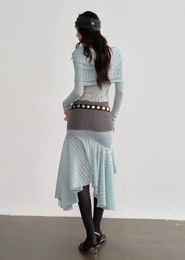 Mint Haze Swing Collar Set