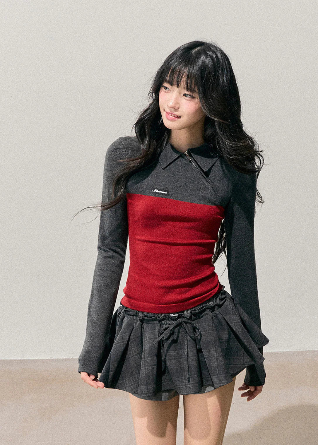 Undercurrent Knit Polo Top