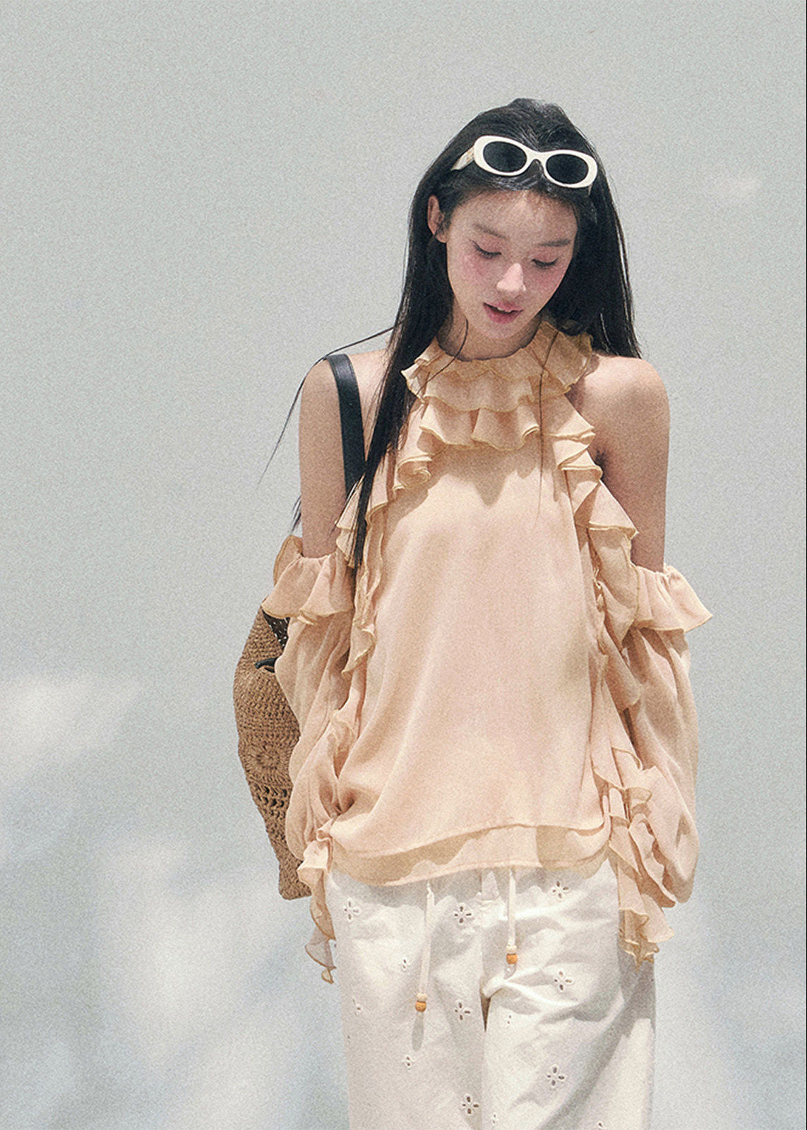 Heidi Fleur Sheer Blouse