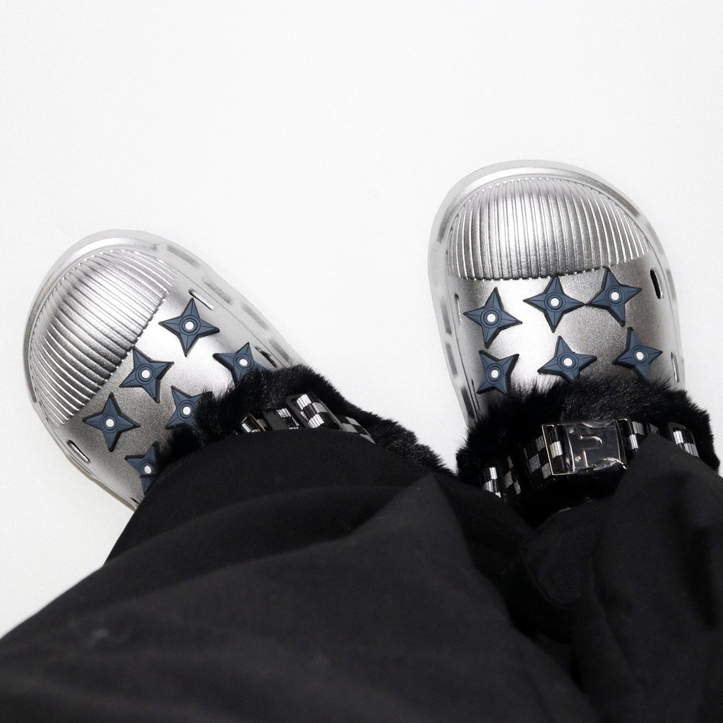【26s Jan.】Fleece-Lined Functional Platform Clog Mule