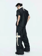 【26s Apr.】Napoleonic Double-Breasted Tee & Cross Pants