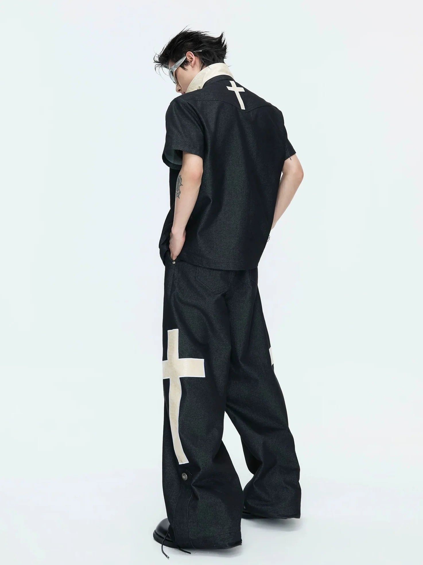【26s Apr.】Napoleonic Double-Breasted Tee & Cross Pants