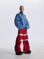 【25s Aug.】Street Dirty Dyed Multi-pocket Jeans