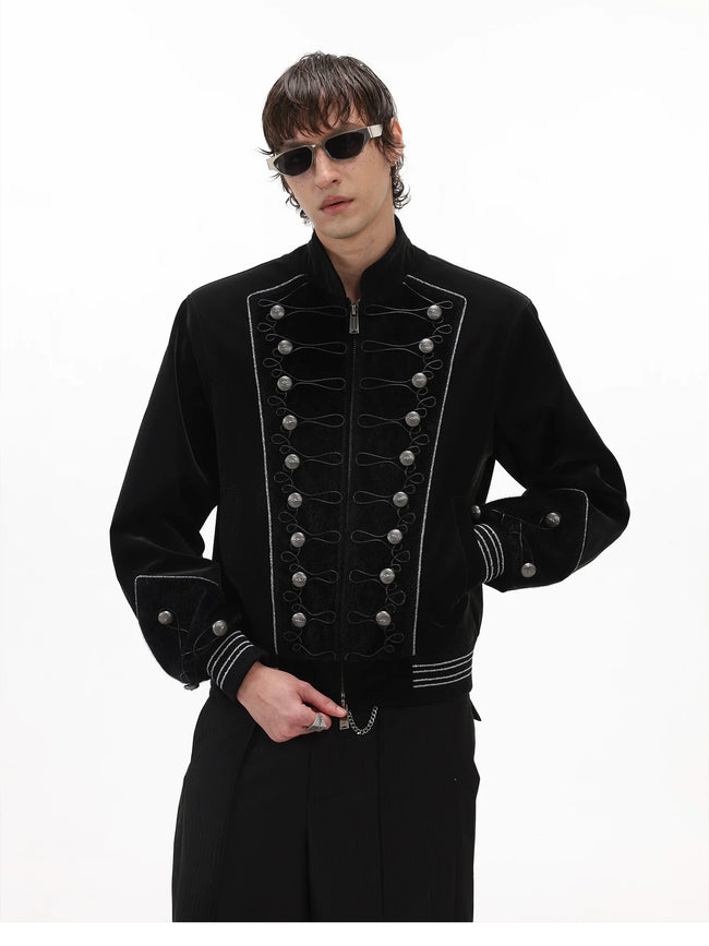 【26s May】Napoleonic Double-Breasted Embroidered Jacket Main Image