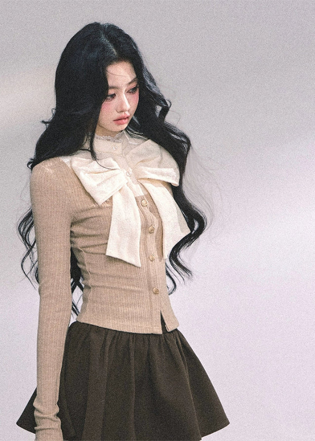 Serenade Lace Ribbon Top