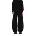 【26s Jan.】Clean-Fit Washed Vintage Straight Denim Pants