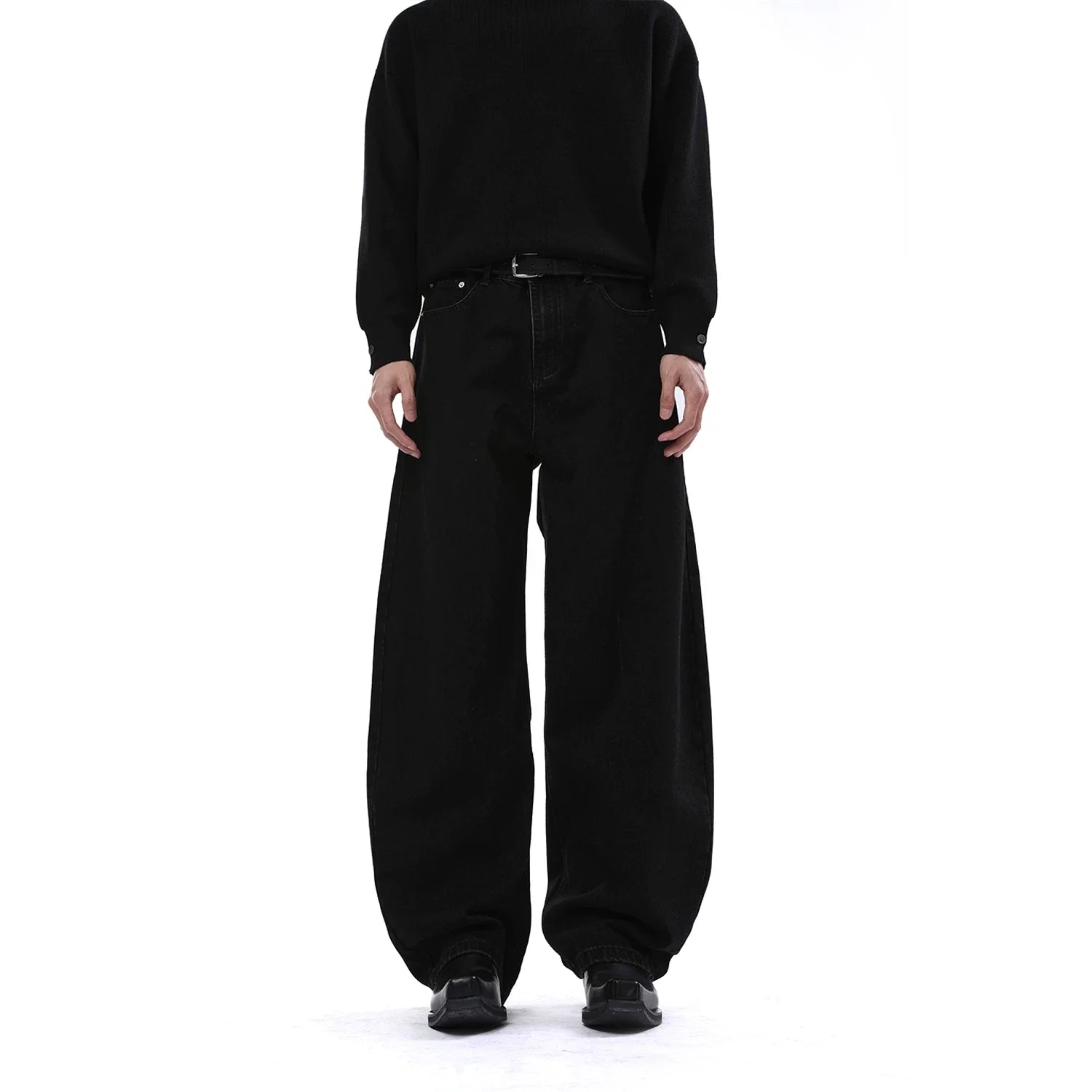 【26s Jan.】Clean-Fit Washed Vintage Straight Denim Pants