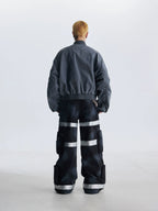 【25s Aug.】Street Dirty Dyed Multi-pocket Jeans