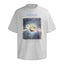 Apple Star Graphic Oversized Tee