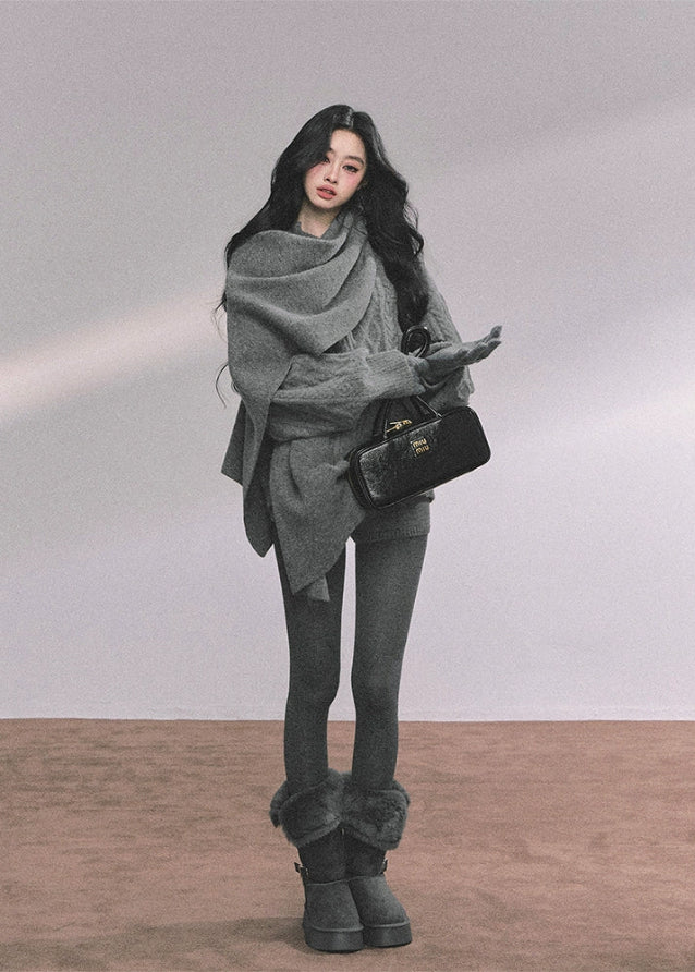 Maison Lumière Luxe Knit Three-Piece Set