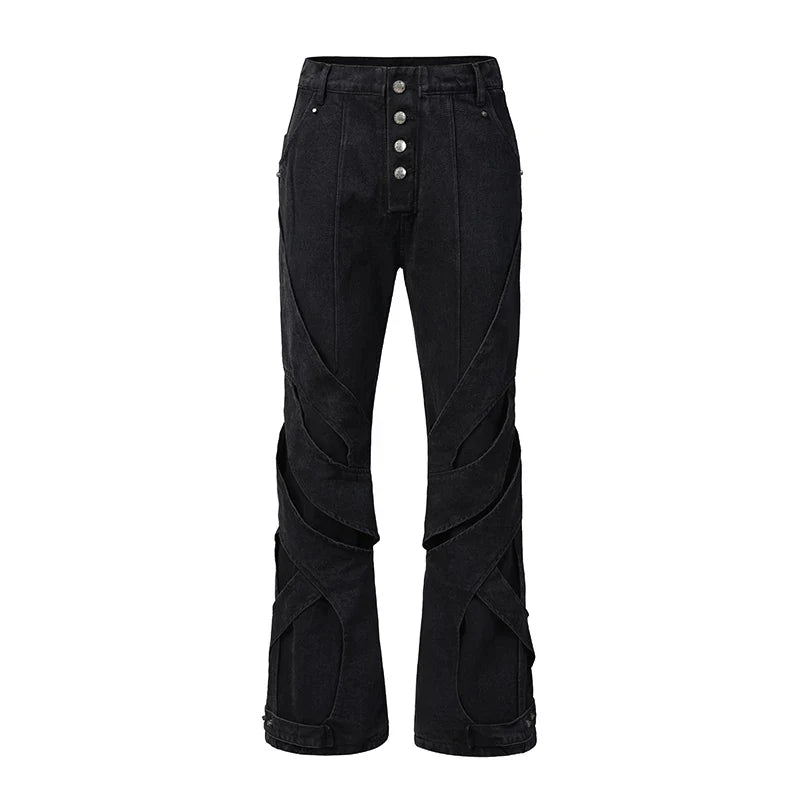 【26s Mar.】Deconstructed Washed Black Denim