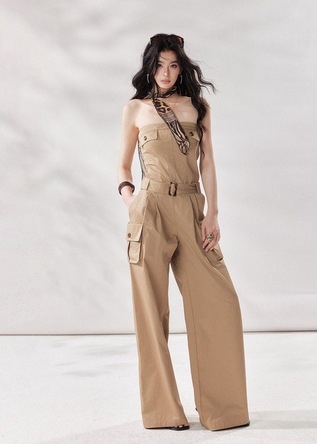 Desert Utility Bandeau Jumpsuit Hover Image