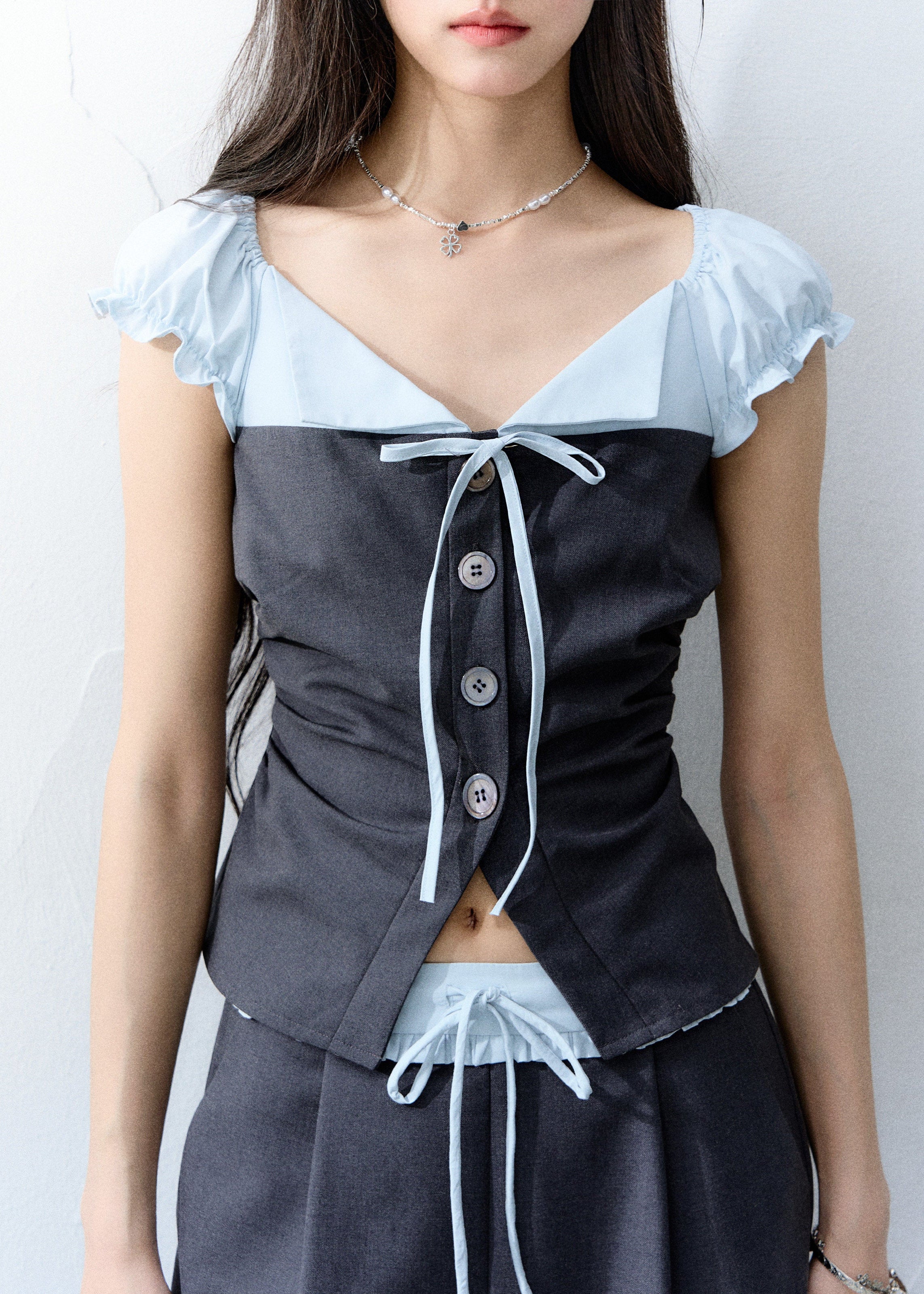Cool Girl Colorblock Top & Pants Set