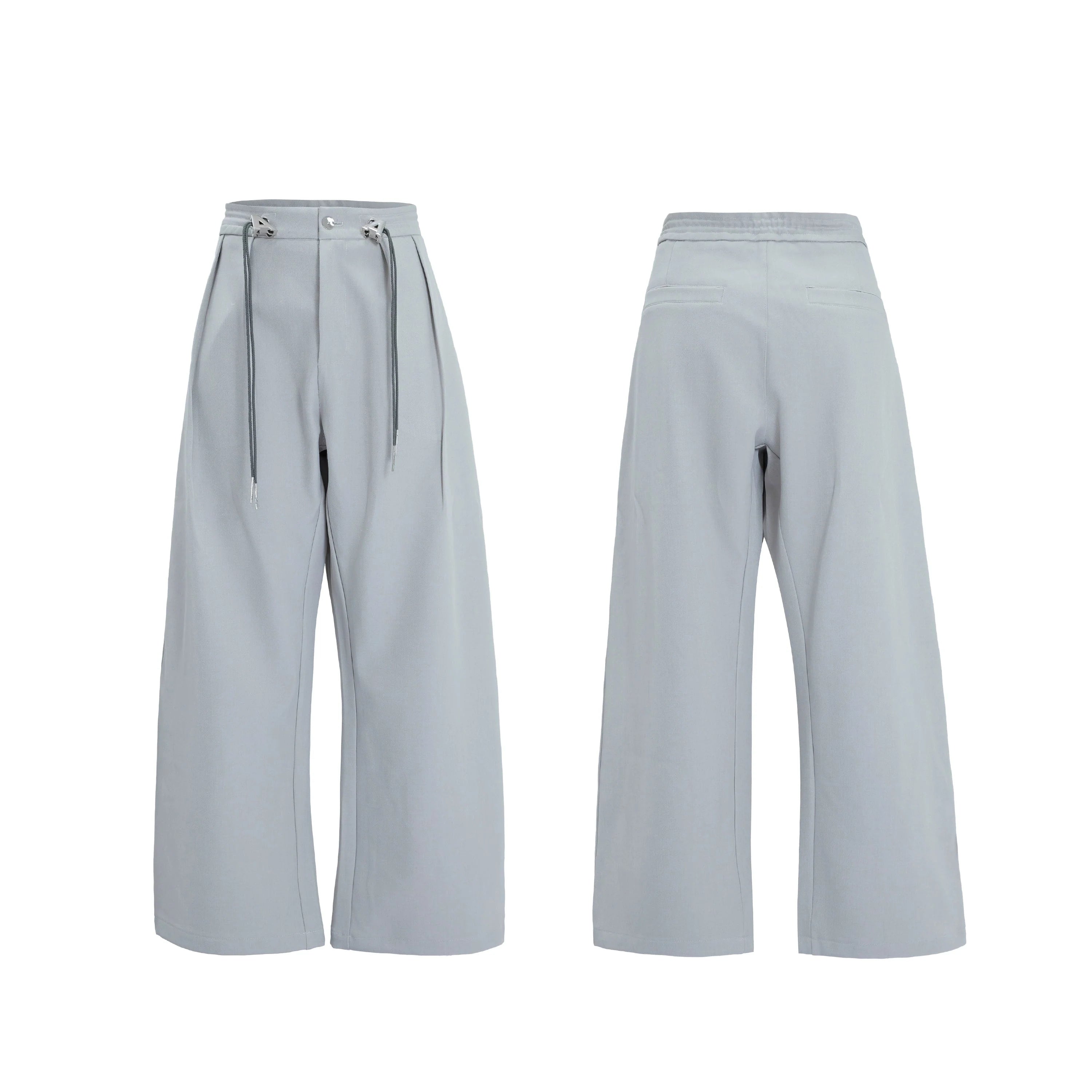 【25s Nov.】Drawstring Waist Padded Shoulder Suit/ Trousers