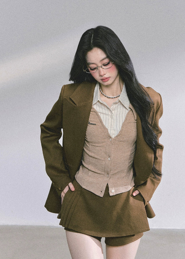 Maison Marron Tailored Set