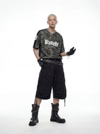 Camo Panel Jersey Street Tee
