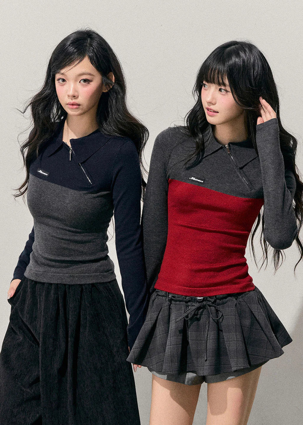 Undercurrent Knit Polo Top