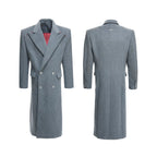 【26s Feb.】Structured Double-Breasted Wool Long Coat