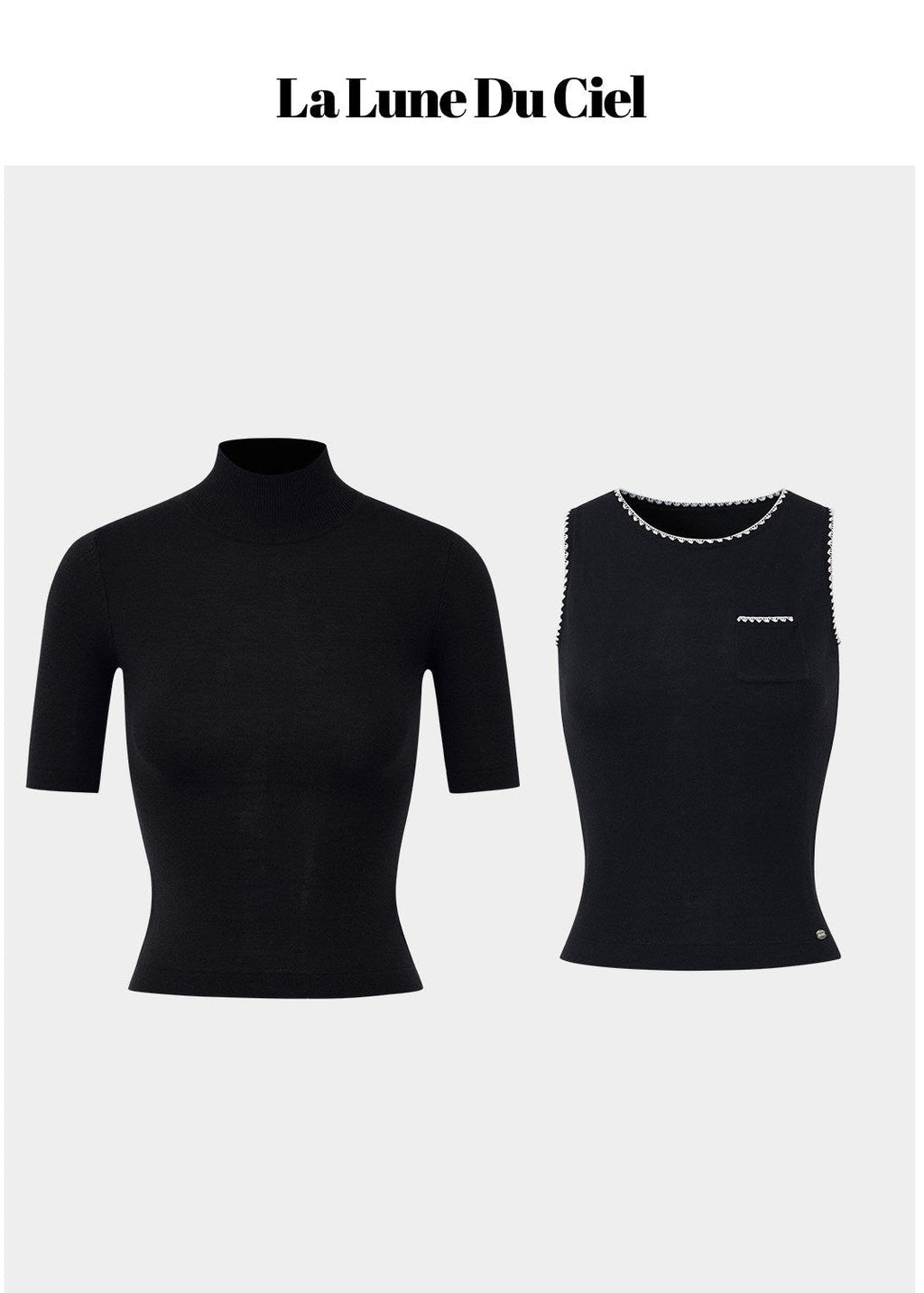 Hazel Layer Slim Knit Top
