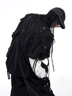 【25s Jun.】Dark Pioneer Lace-Up Short Sleeve Jacket