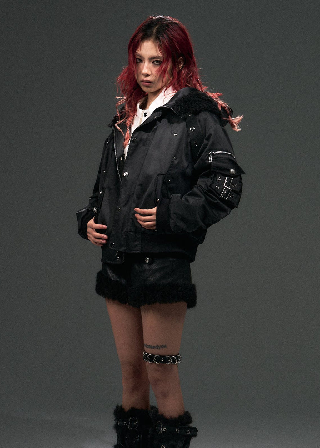 Riot Halo Fur Hood Jacket