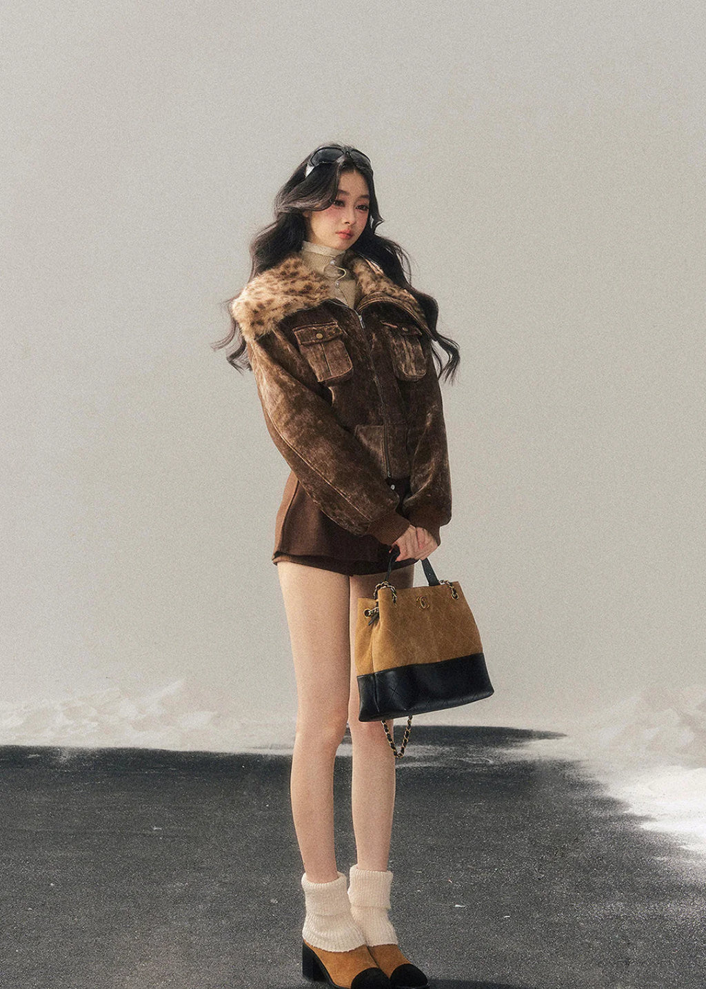 Virtual Focus Leopard Jacket