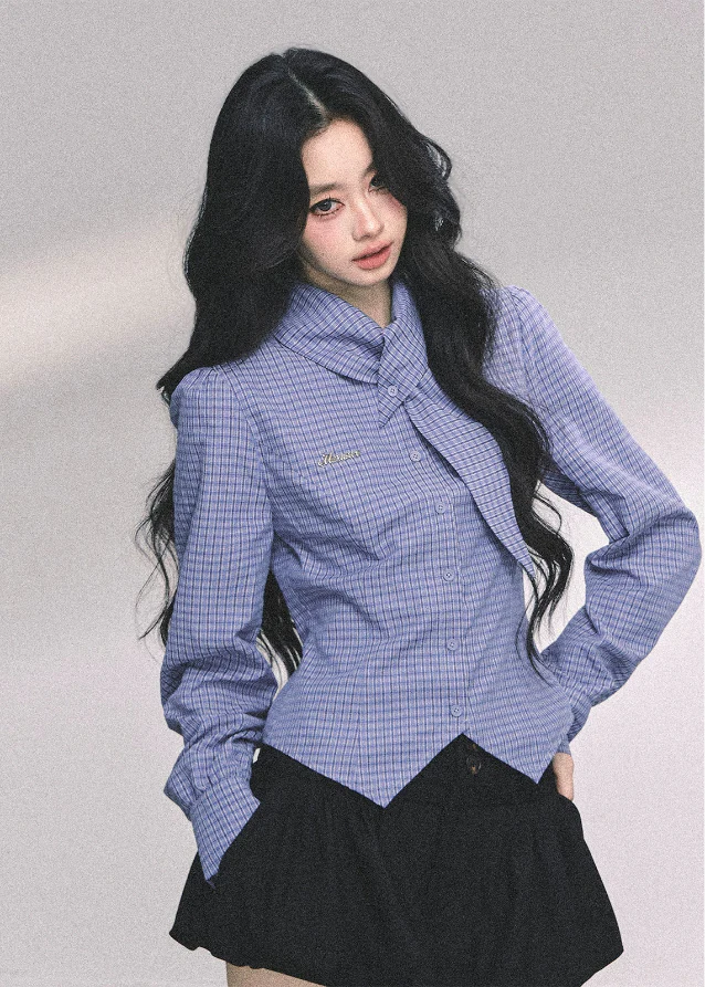 Klein Blue Senior Muse Blouse
