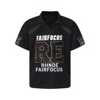 Leopard Embroidered Polo Jersey Tee