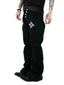 【25s Aug.】Curved Blade Double-Cuff Buttoned Canvas Pants