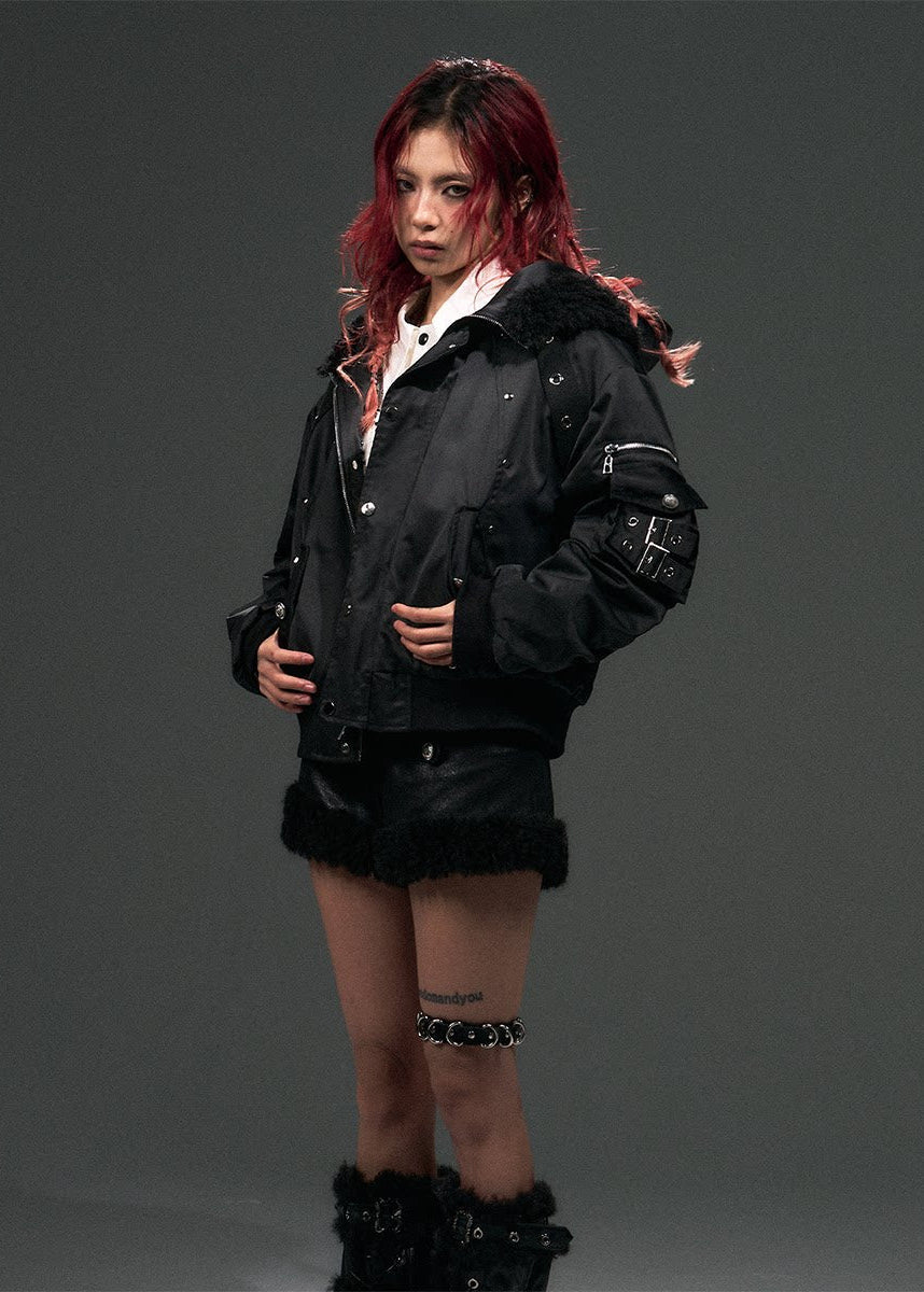Riot Halo Fur Hood Jacket