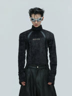 【25s Nov.】Deconstructed Faux Mink Turtleneck Bottoming Shirt